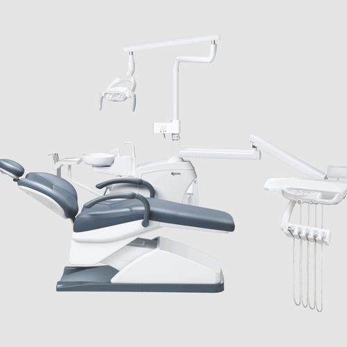 Dentaleinheit mit elektrisch bedientem Stuhl - Classic N2+ - Foshan Roson Medical Instrument - mit flexiblem Kopfstück / mit Hygienesystem / mit Instrumententräger