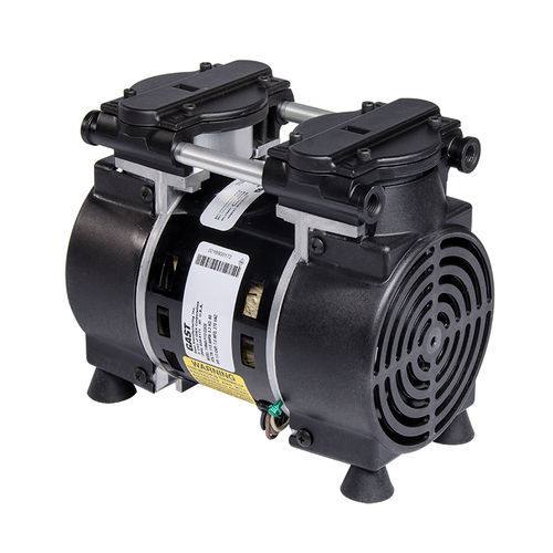 Medizinischer Luftkompressor - 72R655-P163D-N570X - GAST GROUP LTD   - für Zahnmedizin / Labor / Thermo