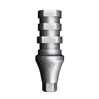 Implantat-Abutment / Titan - way Mix   - GEASS S.r.l.   - mit Innenverbindung / gerade / temporär