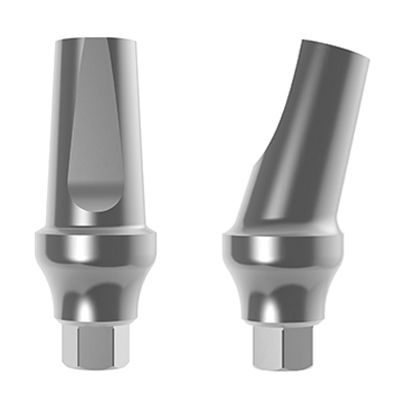 Implantat-Abutment / Titan - omny - GEASS S.r.l.   - mit Innenverbindung / gerade / gewinkelt
