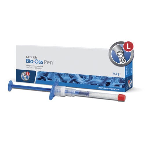 Xenograft-Knochenersatzmaterial - Bio-Oss Pen® L - Geistlich Pharma - für Zahnchirurgie / Granulat