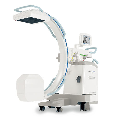 Mobiler C-Bogen - OSCAR 15FD - Genoray - mit Flachbildsensor / mit integriertem Bildschirm