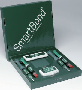 Dentalkleber für kieferorthopädische Klammern - SMARTBOND™ - Gestenco International AB   - chemische Verklebung