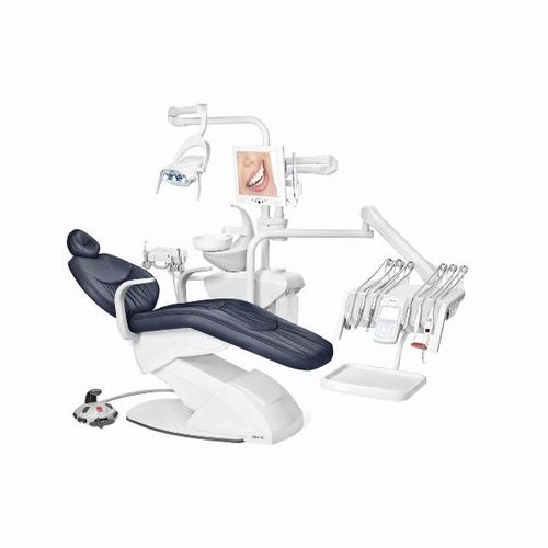 Dentale Behandlungseinheit / mit elektrisch bedientem Stuhl - Gnatus G4 H - Gnatus - mit Monitor / mit Instrumententräger / mit Licht