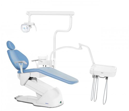 Dentale Behandlungseinheit / mit elektromechanischem Stuhl - Gnatus G1 Cup SF - Gnatus - mit Instrumententräger / mit Licht