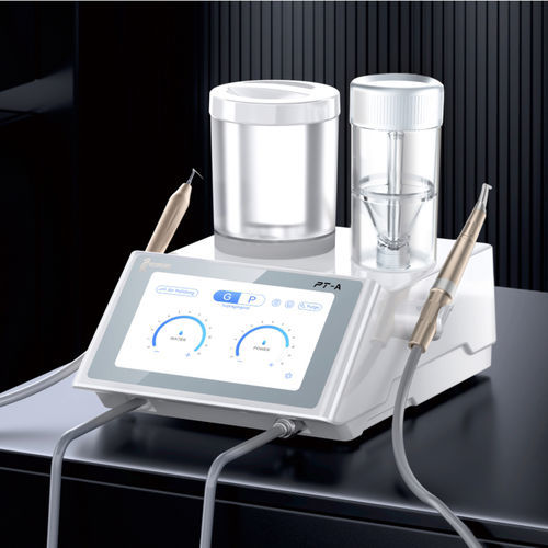 Dental-Scaler / mit Pulverstrahler - PT-A - Guilin Woodpecker Medical Instrument Co., Ltd.   - Ultraschall / orthodontisch / parodontal