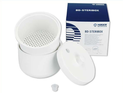 Sterilisationscontainer für zahnärztliche Instrumente - BD-Steribox - Hager & Werken - nicht perforiert / Kunststoff / autoklavierbar