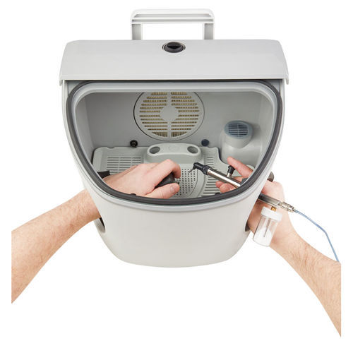 Mobiler Arbeitsplatz für Dentallabors - Airsonic® Absorbo Box® II - Hager & Werken