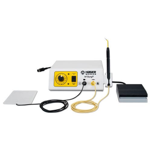 Koagulations-Elektrochirurgiegerät - hf Surg® - Hager & Werken - Schneid / für Zahnchirurgie / Hochfrequenz
