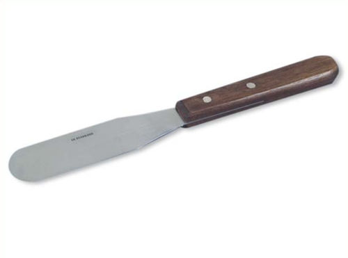 Dental-Spatel - RS - Hager & Werken - Edelstahl / Holz
