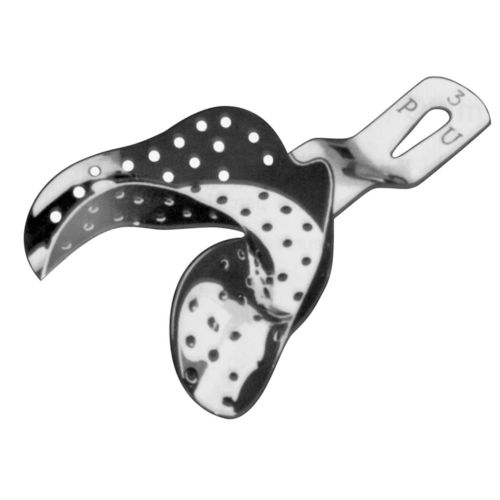 Dentaler Abdrucklöffel / Dental Teilprothetik - WL 225-02 - Karl Hammacher - Dental unten / perforiert