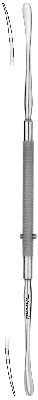 Doppeltes Dentalraspatorium - HWK 003-18 - Karl Hammacher