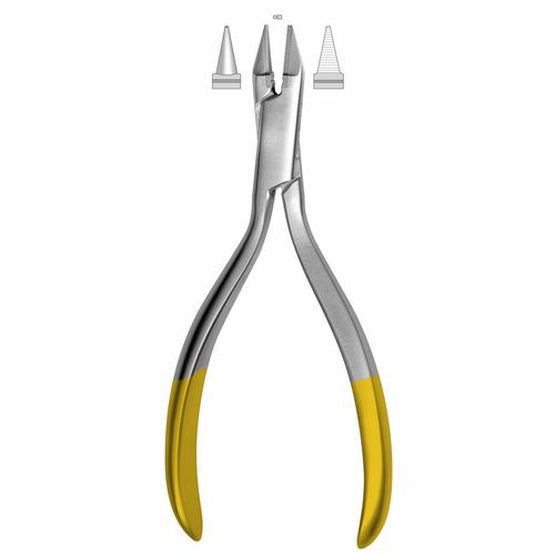 Orthodontische Zange - HSL 4015-13 - Karl Hammacher - zum Durchtrennen von Draht / wiederverwendbar / Hartmetall