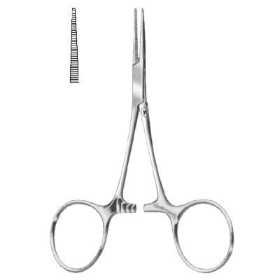 Chirurgische Klemme - HSE 010-09 - Karl Hammacher - Clamp / Hartmann / gerade