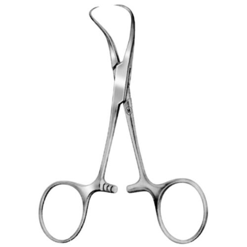 Chirurgische Klemme - HSE 300-08 - Karl Hammacher - Clamp / Backhaus / Edelstahl