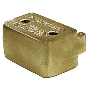 Polymerisationsküvette - 48F - Handler MFG - Bronze / rechteckig
