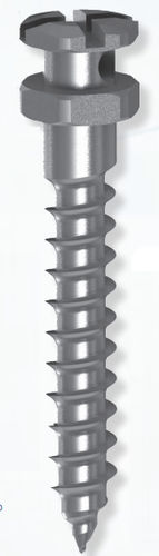 Zylindrisches Mini-Implantat - 25-1611 series - Dewimed Medizintechnik - Titan / zur kieferorthopädischen Verankerung / selbstschneidend