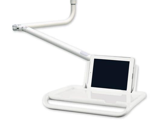 Knickarm-Tragarm - AMTRA - D.I.D. Dental Instrument Design S.r.l.   - für Monitor / für medizinische Zwecke / wandmontiert