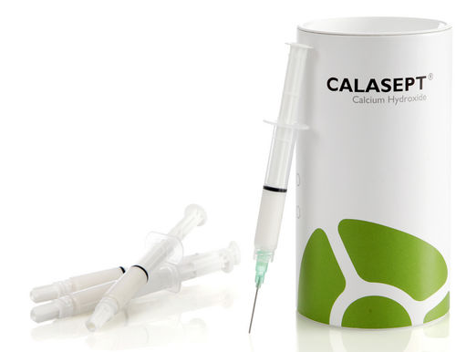 Zahnmedizinisches Material / Kalziumhydroxyd - Calasept®  - DIRECTA AB   - endodontisch / temporär