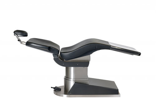 Elektrischer Zahnarztstuhl - D2-SOLO - DKL CHAIRS GmbH - für Oralchirurgie / orange / grau