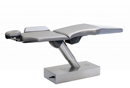 Elektrischer Zahnarztstuhl - L2-SOLO - DKL CHAIRS GmbH - für Kieferorthopädie / orange / grau