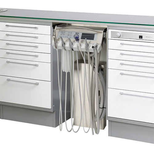 Mobiles Helferinnenelement für Dentaleinheit - L2D2-HK series - DKL CHAIRS GmbH - 6 Instrumente