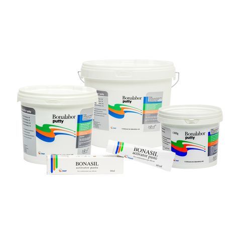 Zahnmedizinisches Material / Silikon - BONALABOR Putty - DMP - für Abdrucklöffel / Gieß / für Dentallabor