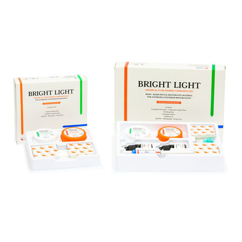 Zahnmedizinisches Material / Hybridkomposit - Bright Light Hybrid - DMP - zur Dentalrestaurierung / für Veneere / für Seitenzähne