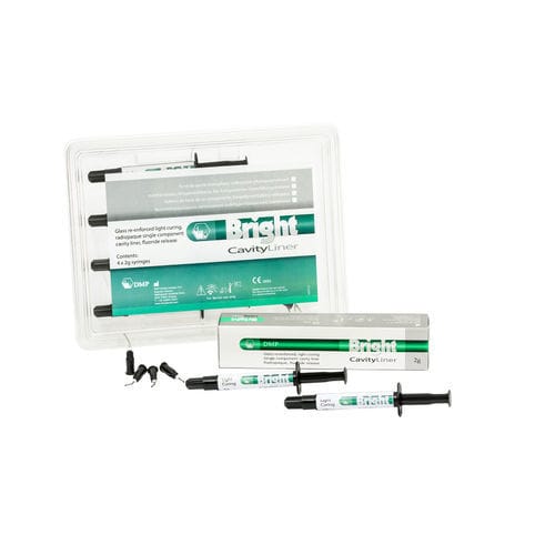 Zahnmedizinisches Material / Fluorid - BRIGHT Cavity Liner  - DMP - zur Dentalrestaurierung / für Wurzelfüllung / photopolymerisierbar