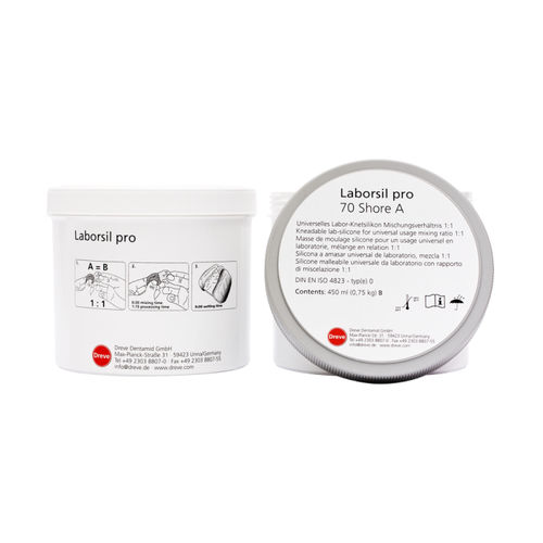 Zahnmedizinisches Material / Silikon - Laborsil pro 70 - Dreve Dentamid GmbH   - zur Modellierung