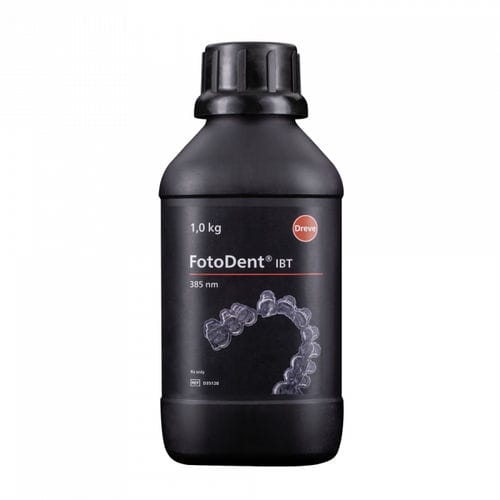Zahnmedizinisches Material / Harz - FotoDent® IBT - Dreve Dentamid GmbH   - für 3D-Druck / für kieferorthopädische Klammern / transparent