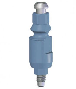 Titan-Transferabutment - TPI50 - EASY SYSTEM IMPLANT - gerade / Schrauben