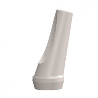 Implantat-Abutment / Titan - MAT34-15 - EASY SYSTEM IMPLANT - mit Außenverbindung / gewinkelt