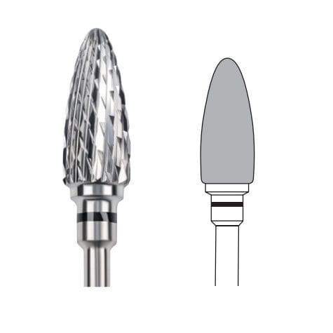 Fräser für Dentallabor - VZ26 - Edenta - Titan / Hartmetall / Schneid