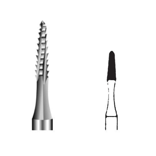 Fräser für Zahnchirurgie - RF163 - Edenta - universell / Edelstahl