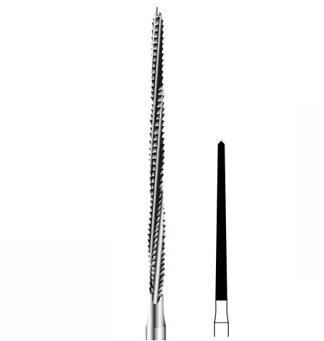 Fräser für Zahnchirurgie - RF169  - Edenta - universell / Edelstahl / Schneid