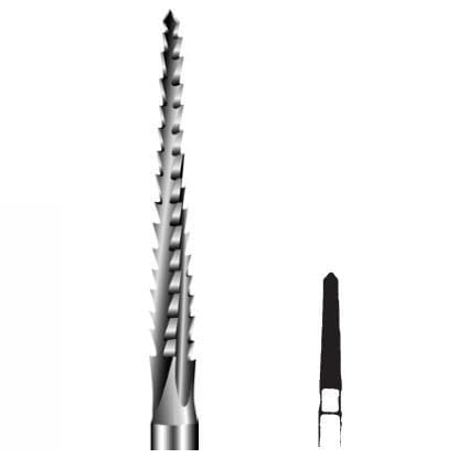 Fräser für Zahnchirurgie - RF C - Edenta - universell / Edelstahl / Schneid