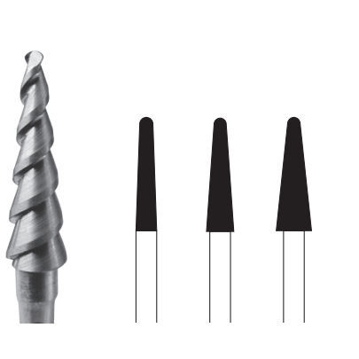 Dentalfräser - 3780 - Edenta - Hartmetall / Fräs / Schneid