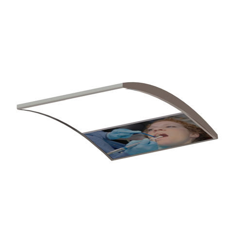 Deckenmontierte Beleuchtung - LUXIMA'LED V2 - EKLER   - für Krankenhaus / LED / Multimedia-Terminal