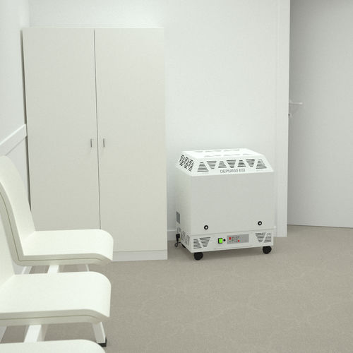 Kompakter Luftreiniger - DEPUR30 - ERIO - mobil / UV-C / mit Ionisationsmodul