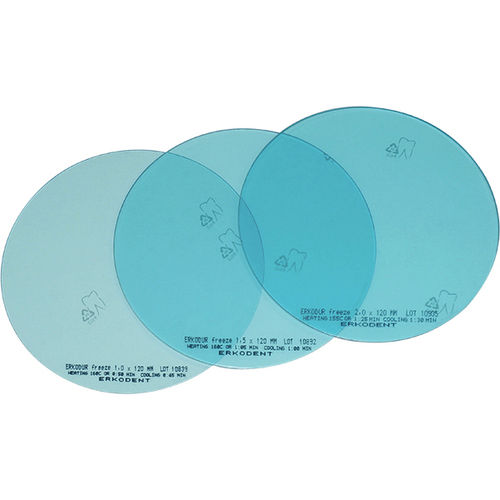 Zahnmedizinisches Material / Acryl - Erkodur freeze - ERKODENT Erich Kopp - für therapeutische Schienen / transparent / biokompatibel