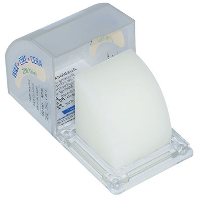 Zahnmedizinisches Material / Wachs - 725080 - ERKODENT Erich Kopp - zur Modellierung / weiß / transparent