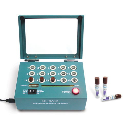 Labor-Inkubator / für biologische Anzeiger - HI-5615 - Hanshin Medical - Dampf / Tisch / Einbau