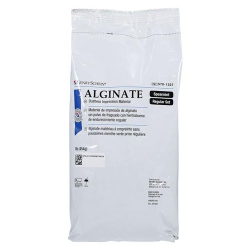 Zahnmedizinisches Material / Alginat - 5701327  - Henry Schein - für Abdrucklöffel / weiß