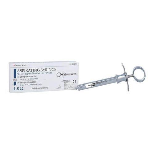 Ansaugspritze - C-W - Henry Schein - Dental / für Dentalanästhesie / 1,8 ml