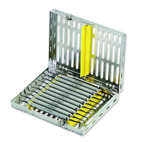 Sterilisierkassette für zahnärztliche Instrumente -  IM12DIN105 - Hu-Friedy - Edelstahl