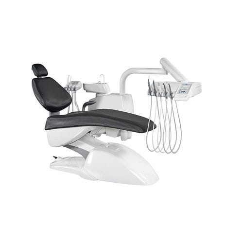 Dentaleinheit mit elektrisch bedientem Stuhl - Brio - New Idem - kompakt / mit Hygienesystem / mit Instrumententräger