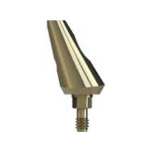 Implantat-Abutment / Titan - 5015G - IDI - mit Außenverbindung / gewinkelt