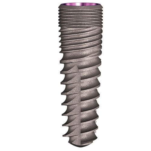 Konisches Zahnimplantat - InterActive™ - Implant Direct Europe - Titan / inneres Sechseck / gerade