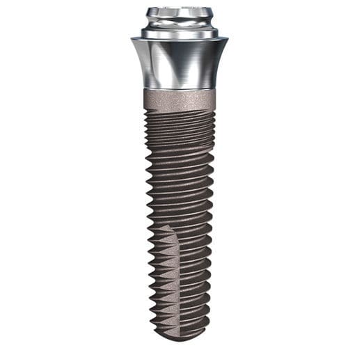 Zylindrisches Zahnimplantat - ScrewIndirect™ - Implant Direct Europe - Titan / konisch / äußeres Sechseck